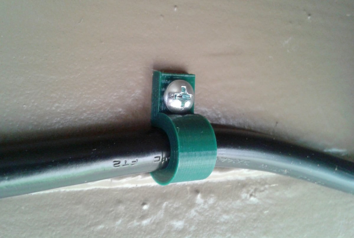 Parametric Cable Clamp (flat & corner)