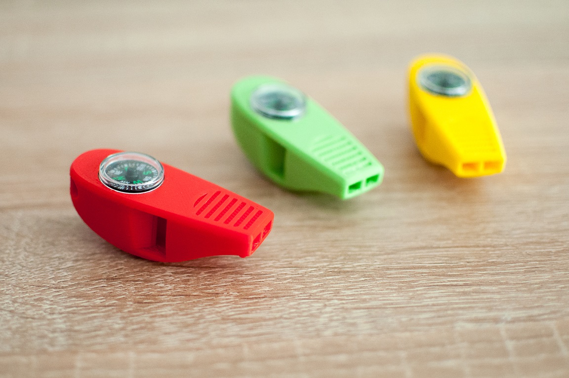 V29 whistle with compass