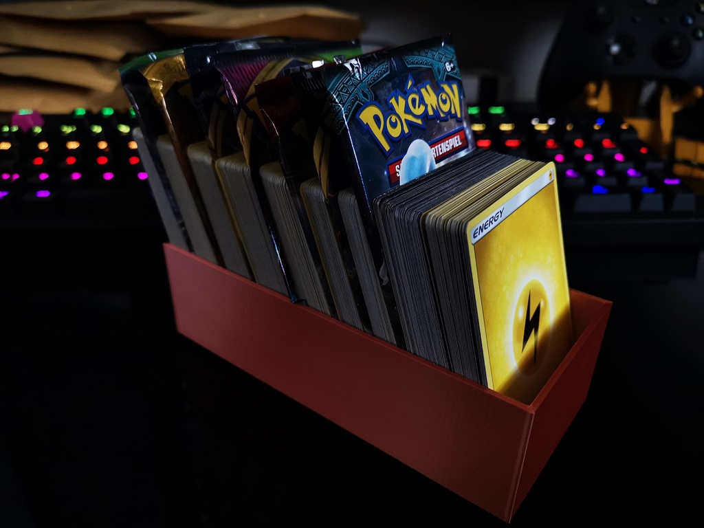 Pokémon Card holder for Bulk Cards without Sleeves (Penny Sleeves)