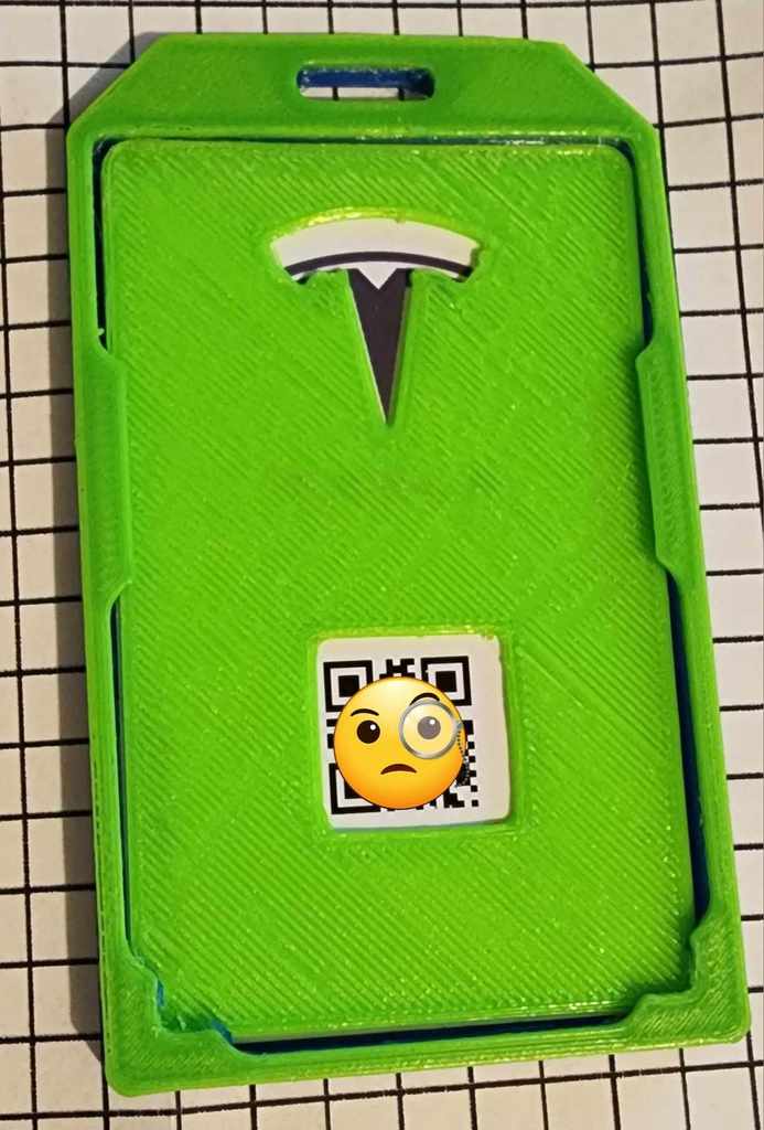 Tesla Badge Holder - Custom