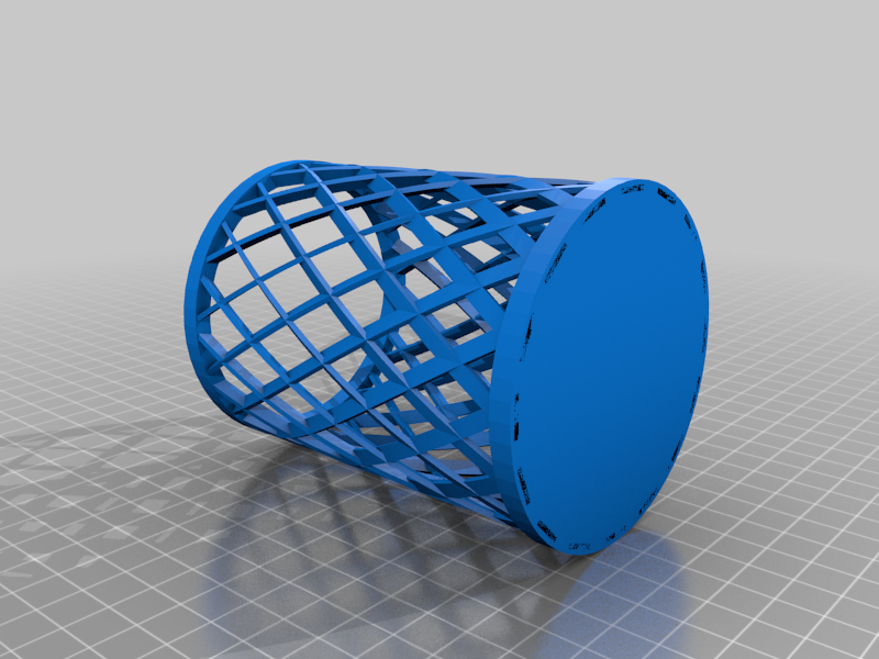 Twisted Spiral Pen Cup