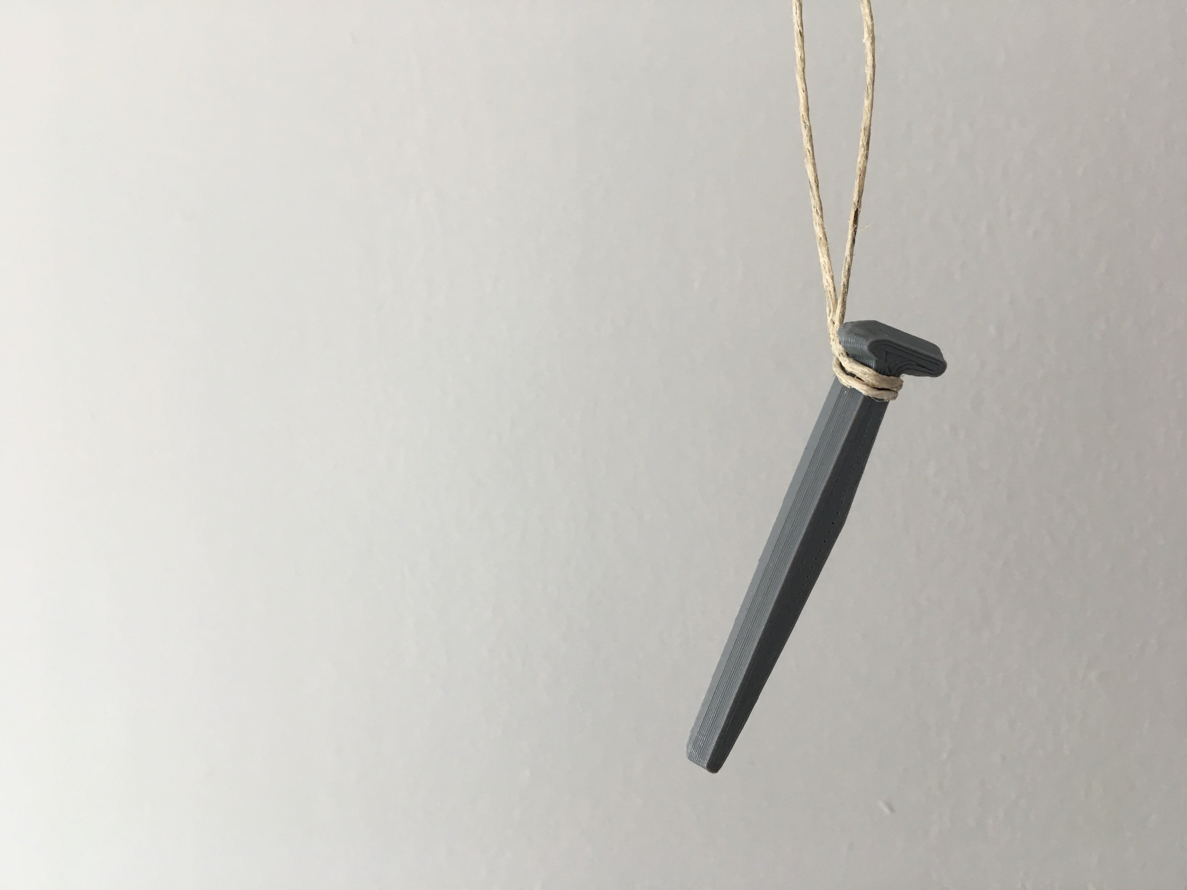 Hand Forged Nail Necklace From Alien Covenant