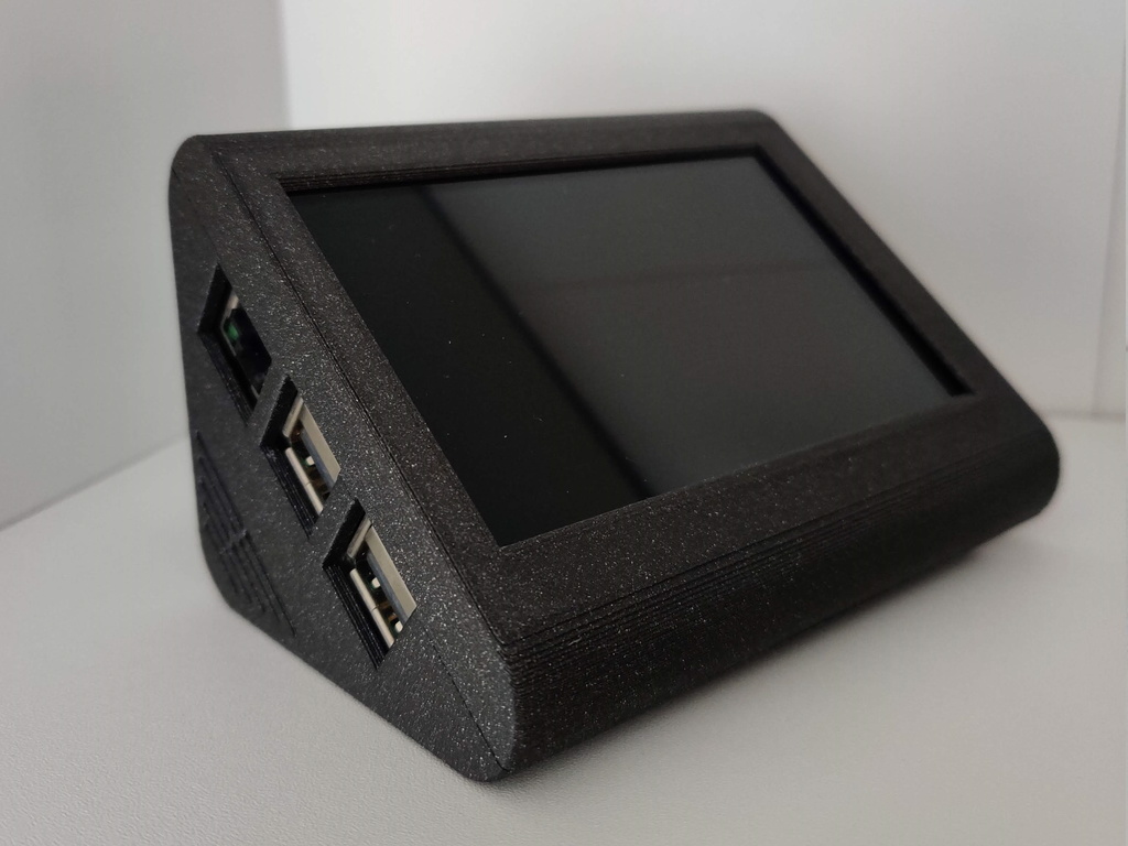 Raspberry Pi 3(2) OctoPi Case with HyperPixel Touch Screen (OctoTouch)