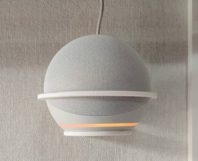 Echo Dot (4th Gen.) Wall Mount