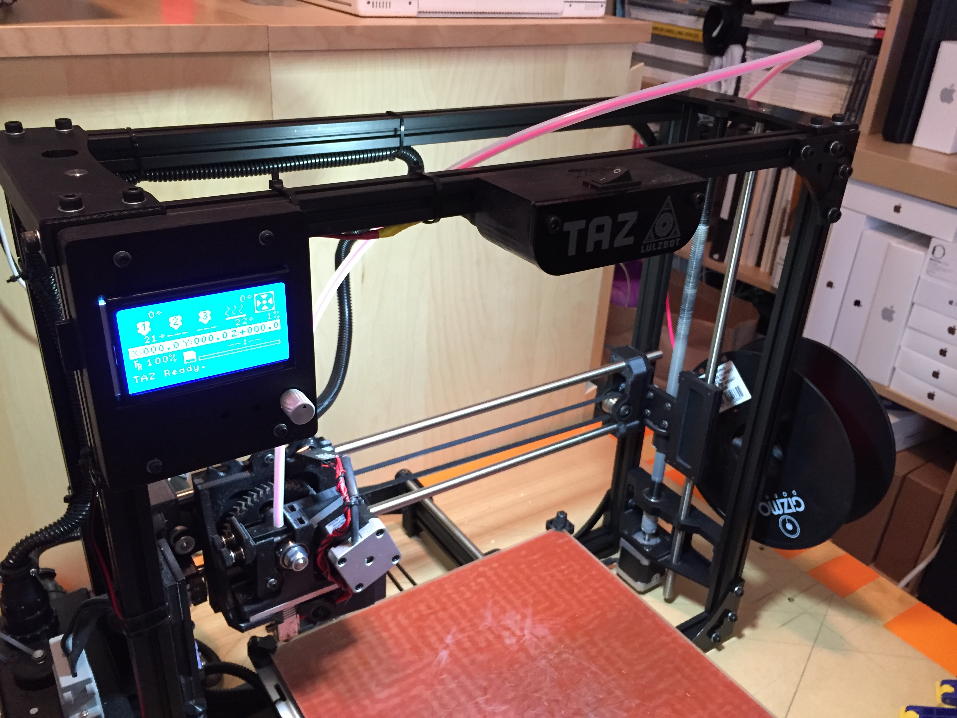 Lulzbot TAZ 5 Light Kit v4b (with anti-warping fence)