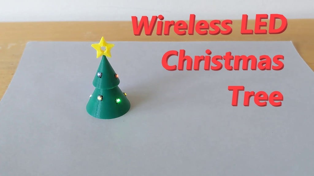 Wireless LED Christmas Tree