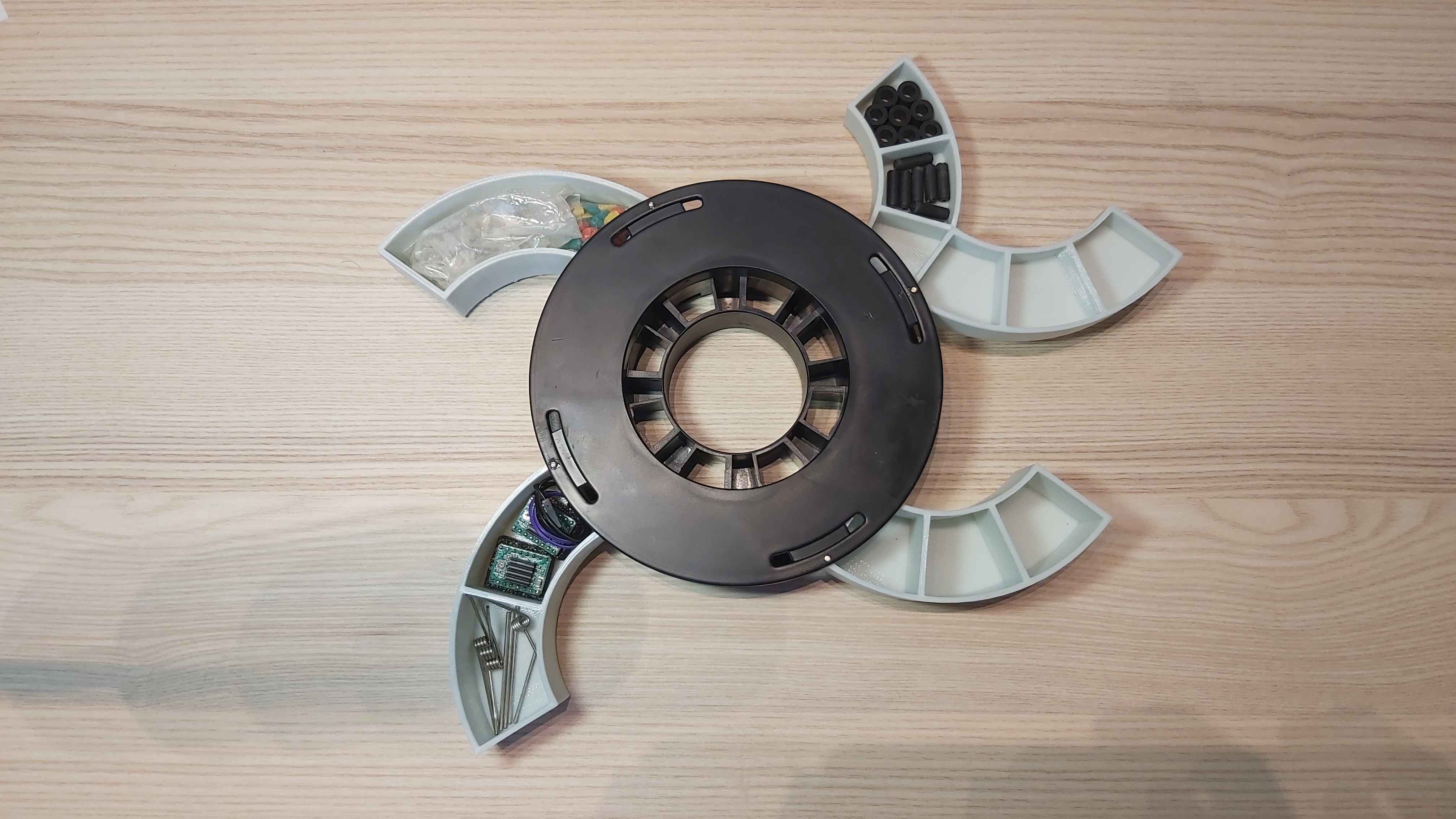 Modular Small Filament Spool Storage Box