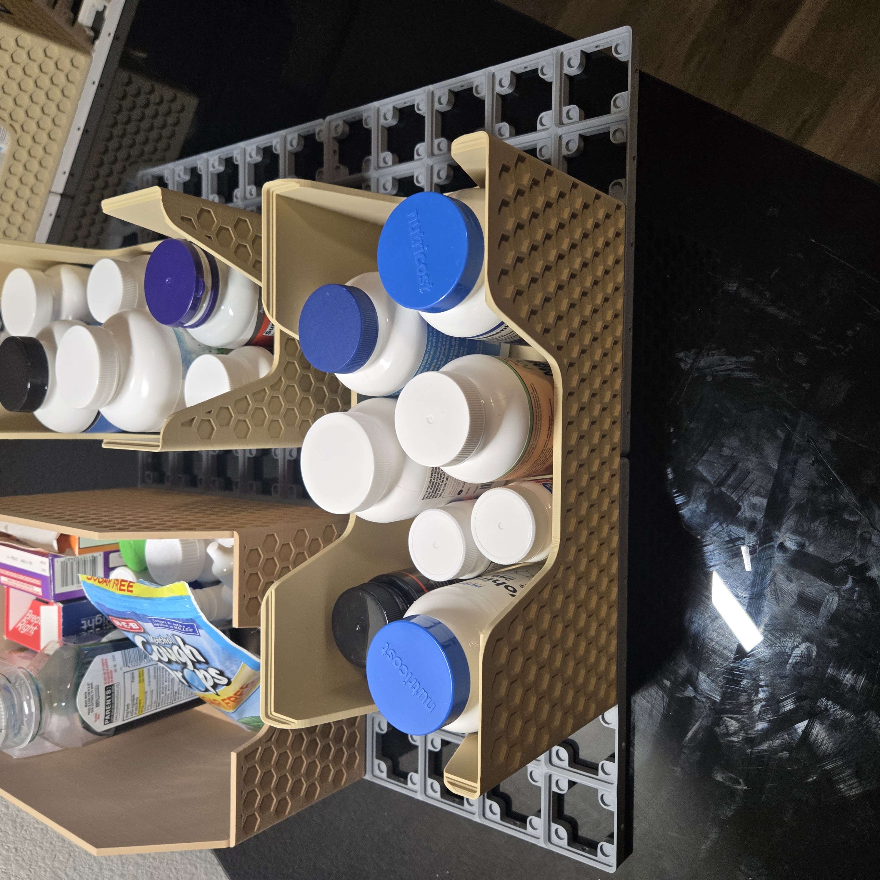 Gridfinity Misc Washroom Bin Collection - Medicine, Hygiene, etc.