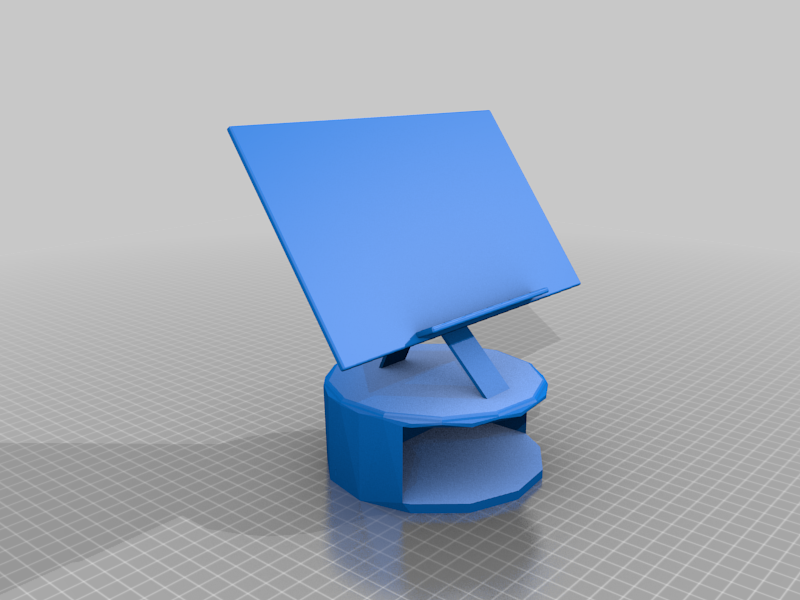Weighted iPhone/iPad Stand With Storage Space