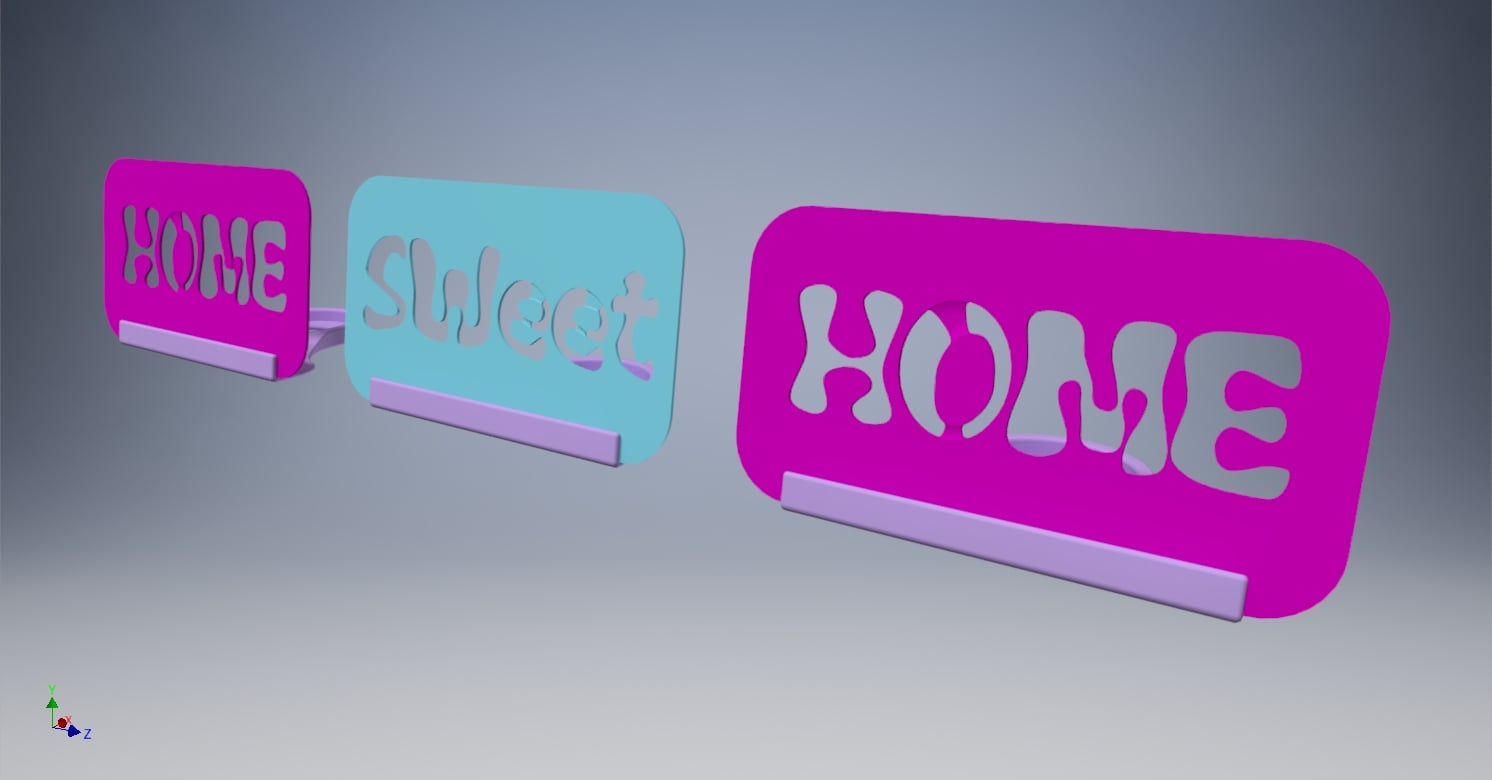 Home Sweet Home Led Candle