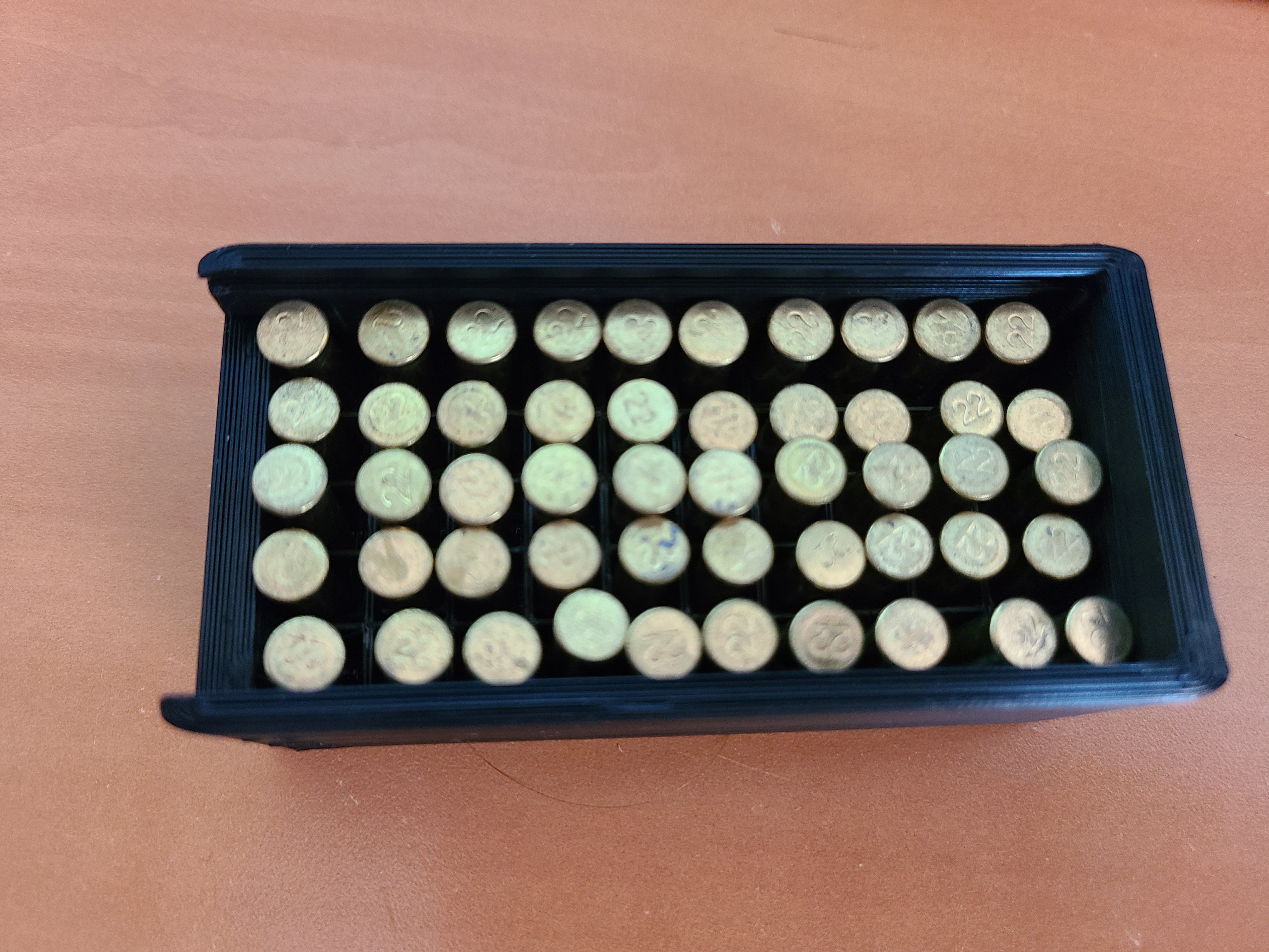 Remix 22lr ammo box - 50Rnd (Fits 50 cal ammo can)