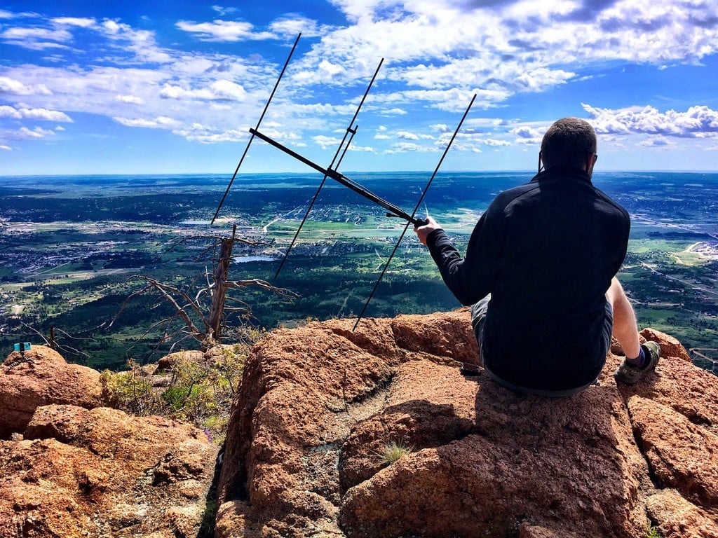Hiking Pole Yagi Antenna