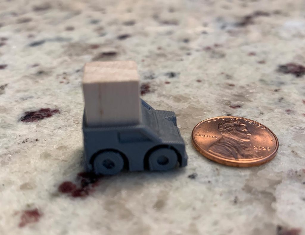Cube Truck for A Distant Plain