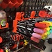 Acrylic Paint Pen Rack 3D model