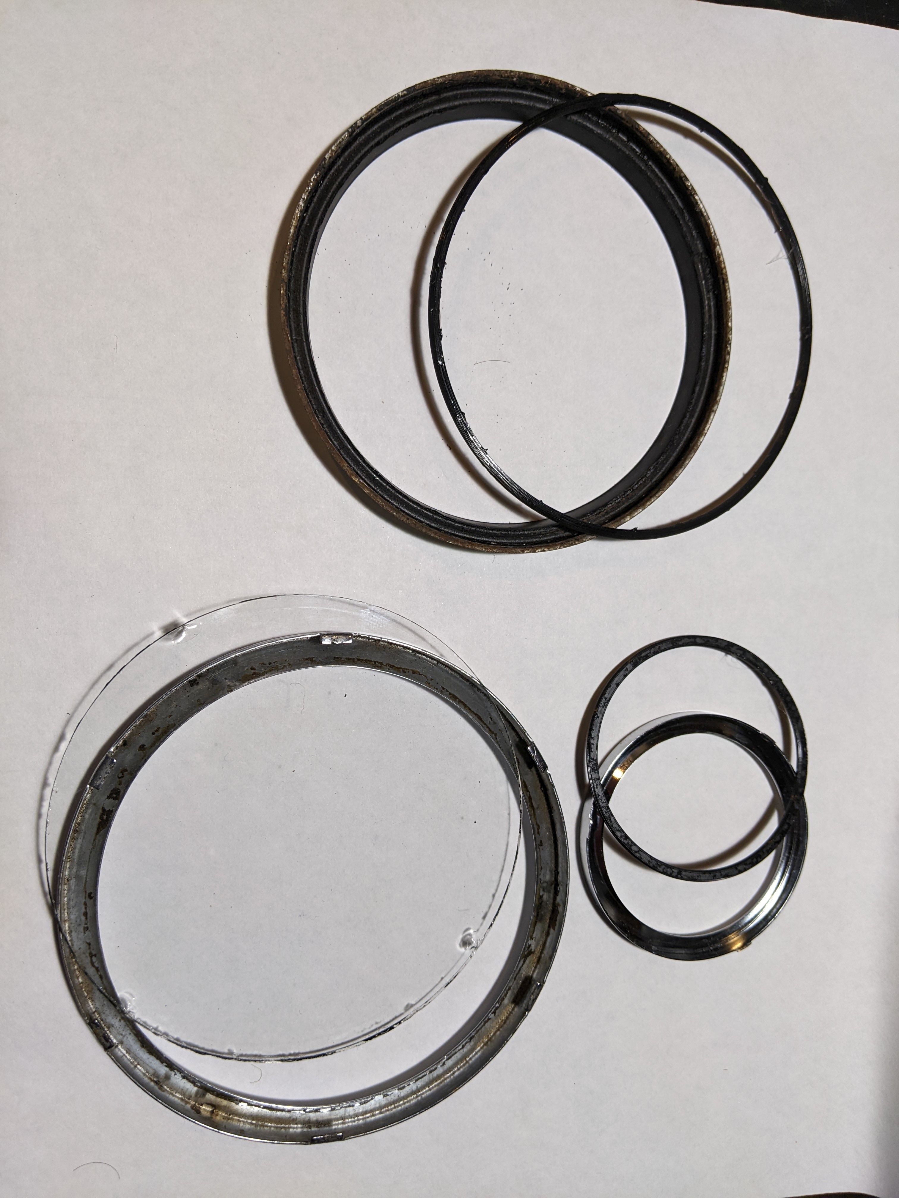 O-Rings for Smiths and Jaeger Dash Gauge Bezels