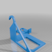 car seat headrest paper towel dispenser 3D model