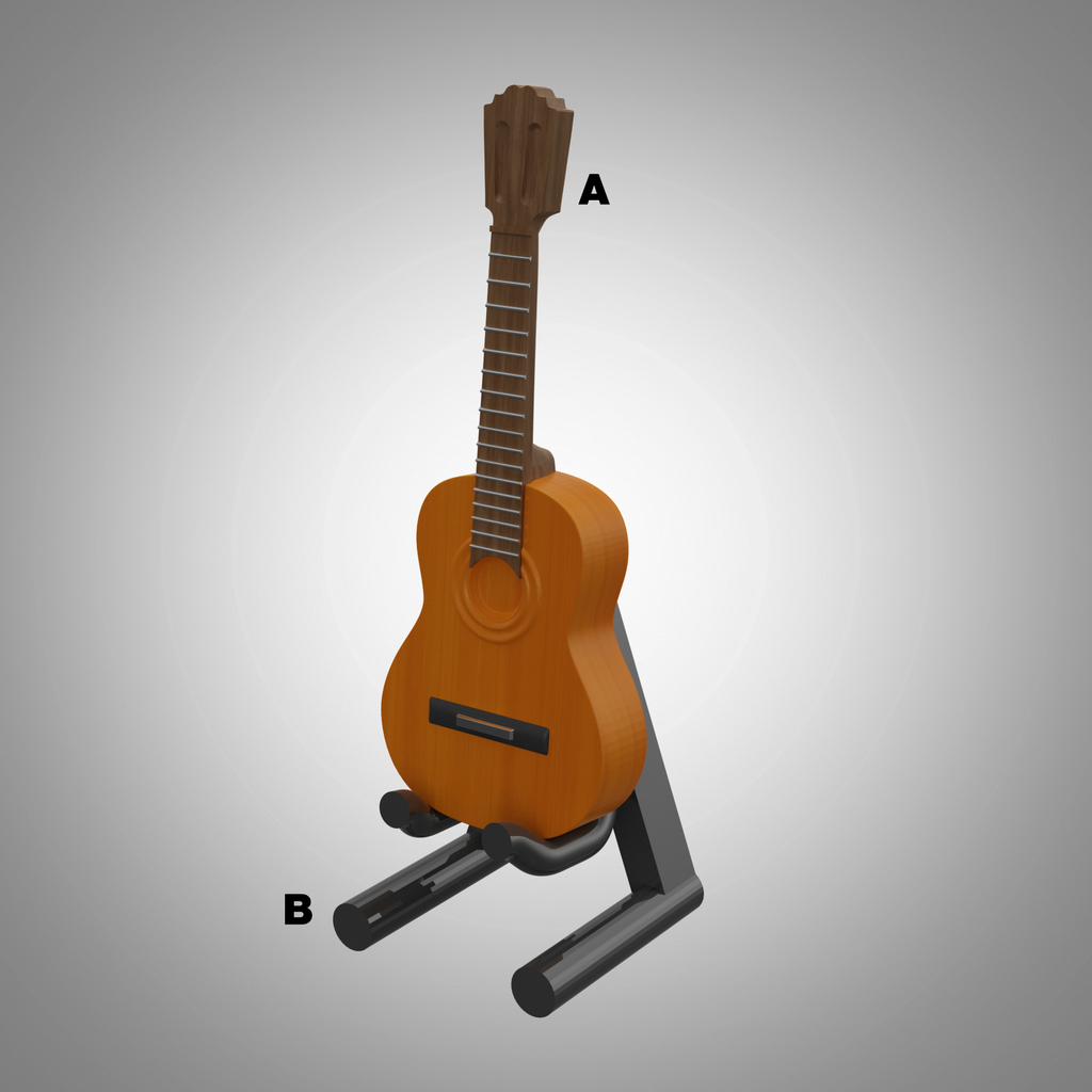 Acoustic guitar miniature