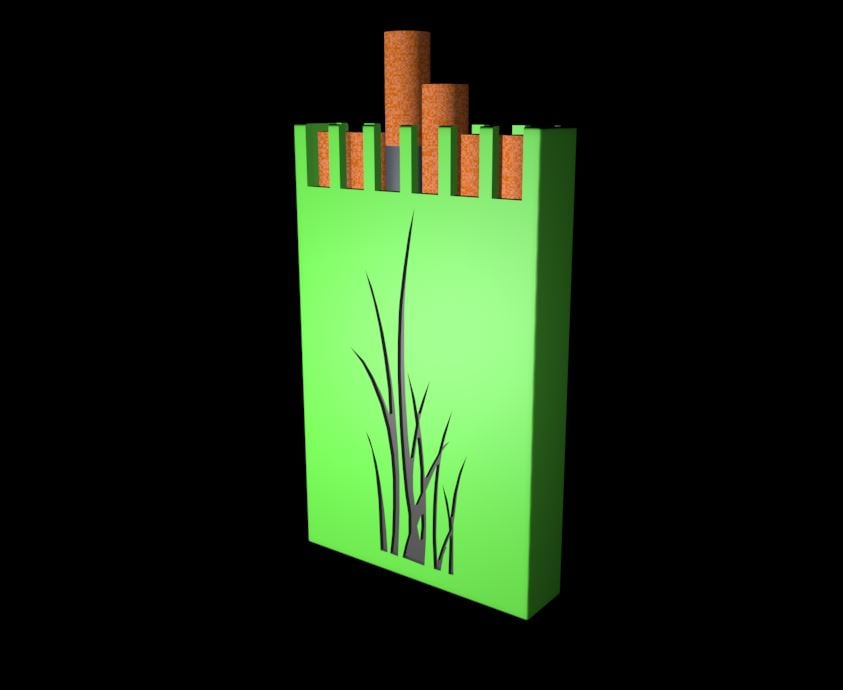 Cigarette box