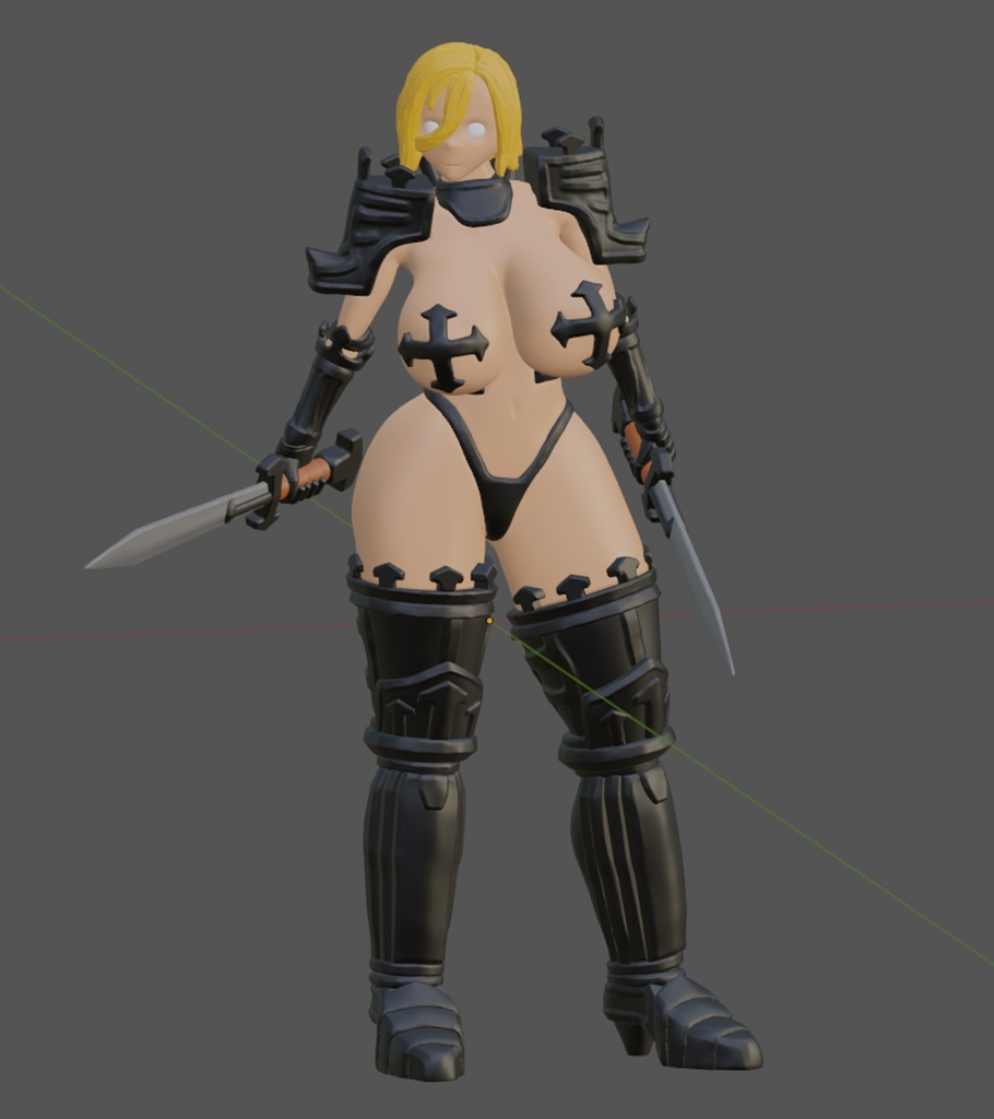 Fantasy female warrior action figures ("SFW")