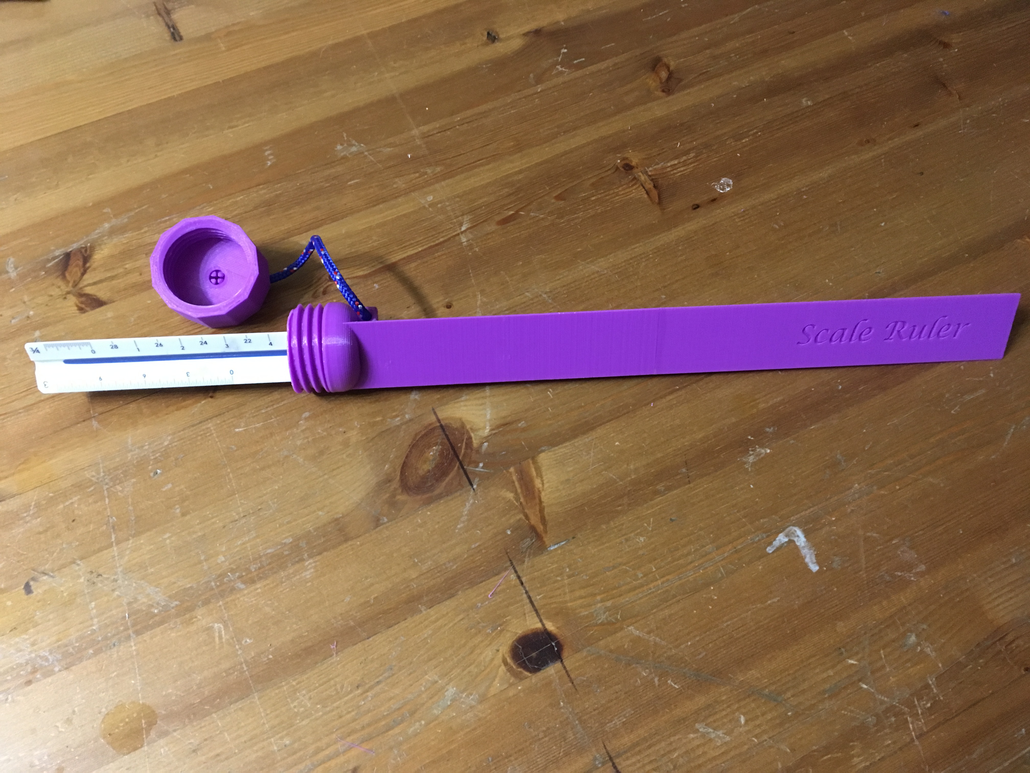 Staedler Triangle Scale Ruler Case