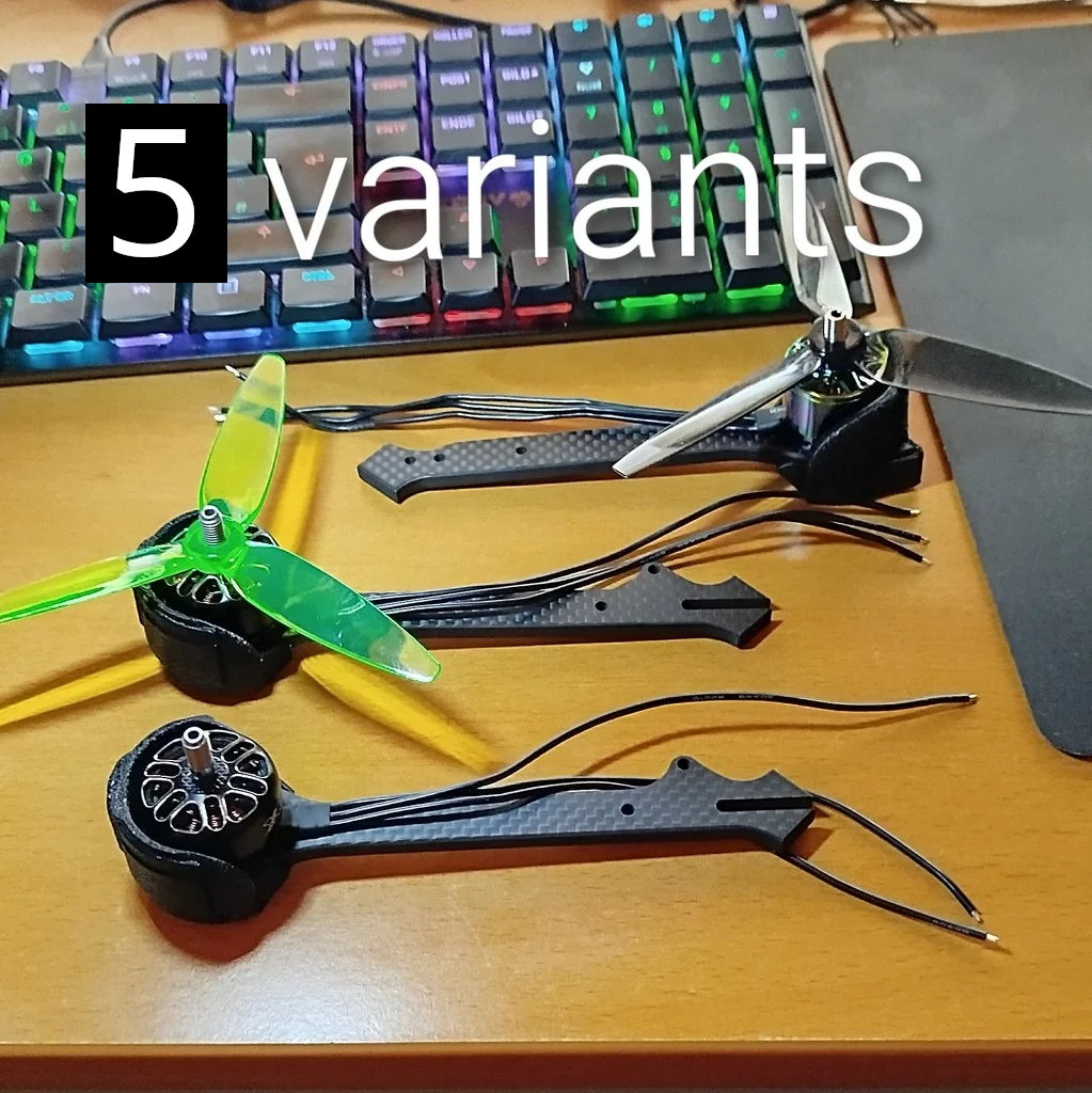 iflight XL5 V3 V4 Nazgul5 V1 protector motor 2207 & 2010 & 2205  (SL3D remix)