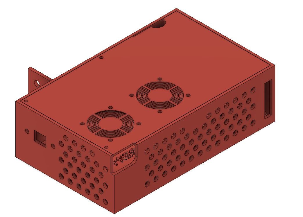 Ender-3 Control Box - MKS GEN-L - MOSFET - Buck Converter -Pi Zero W