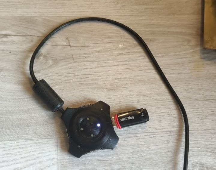 4-port usb hub case
