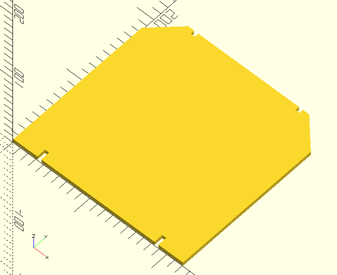 Side Panel Insert for Makerbot Replicator Enclosure