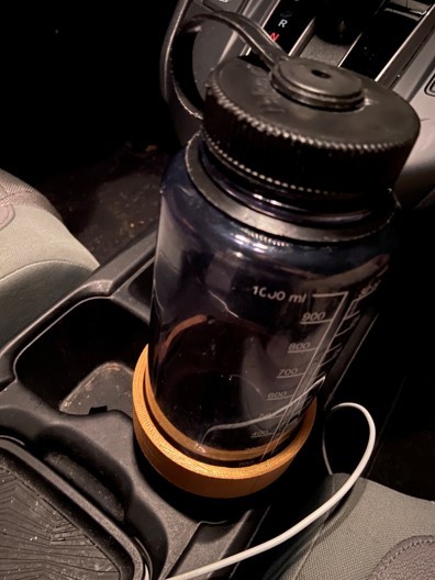 Car Nalgene (1L) bottle adaptor