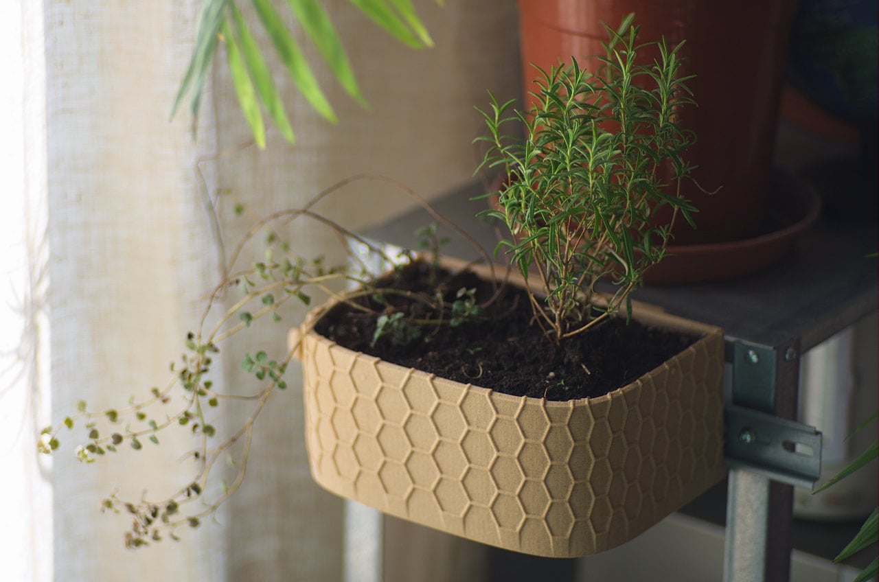 honeycomb planter #3