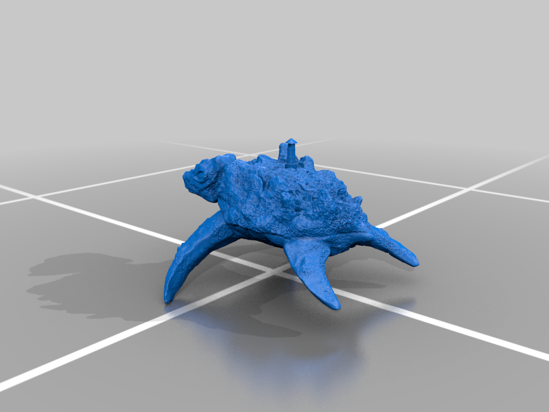 Dragon Turtle island