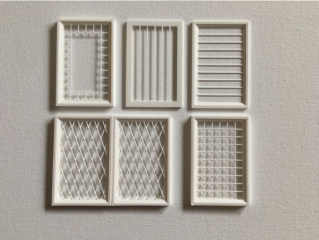 FICHIER pour imprimante 3D : porte - fenetre- volet Featured_preview_KITCHEN_CABINET_DOORS