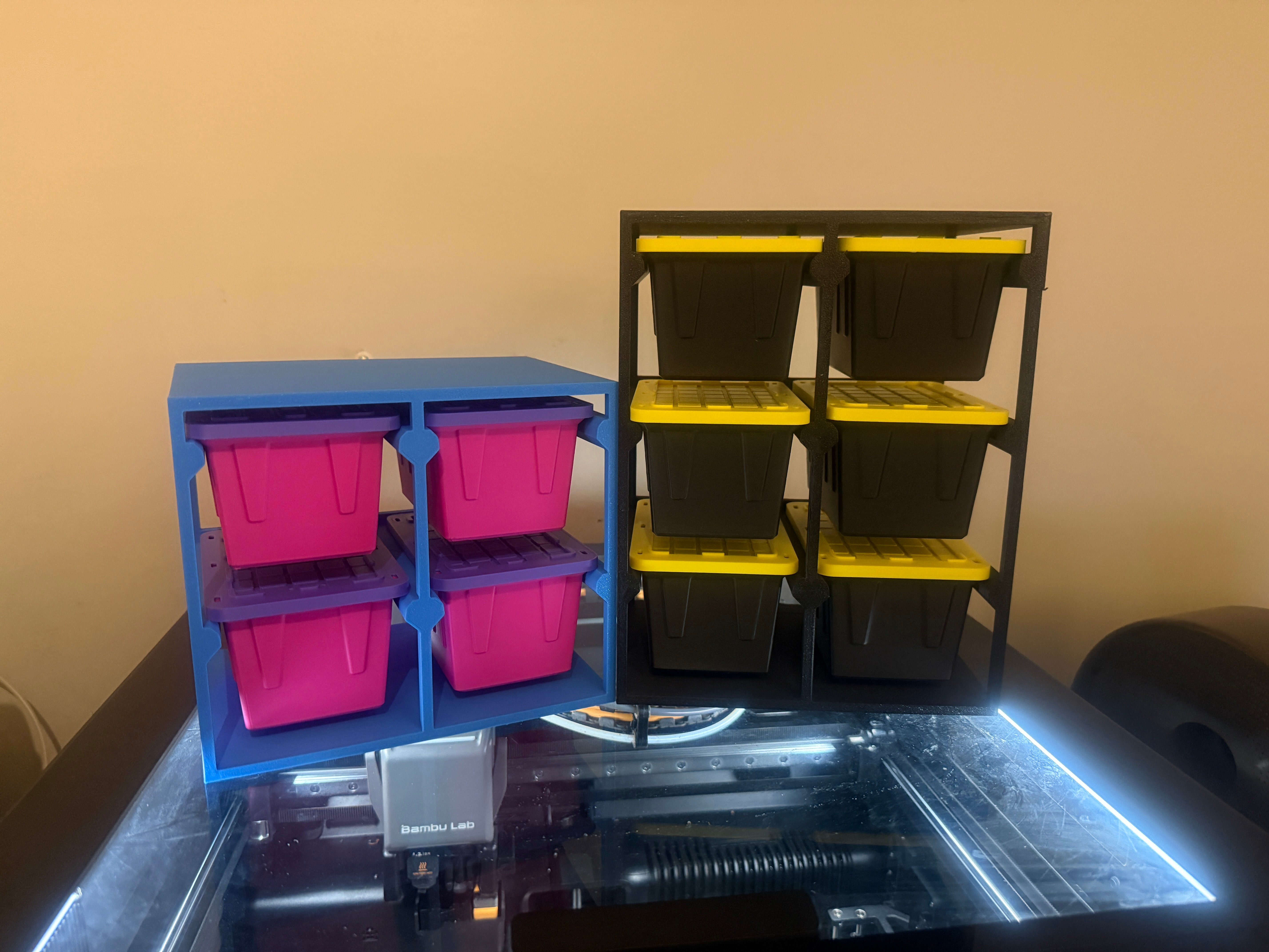 Sample Lid for Lowe's Teeny Desktop Storage Tote