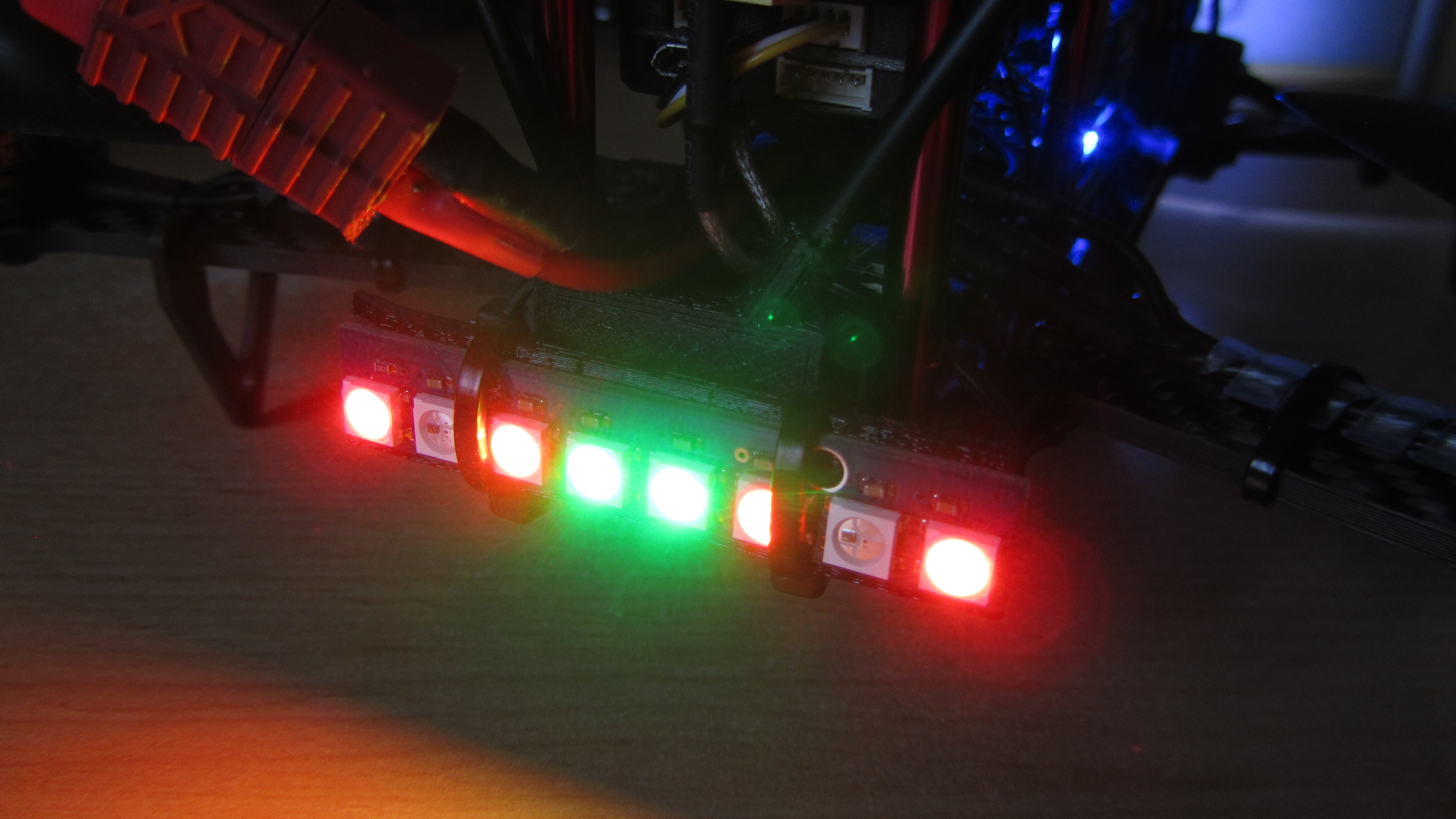 ZMR250 WS2812 8 LED Strip Holder