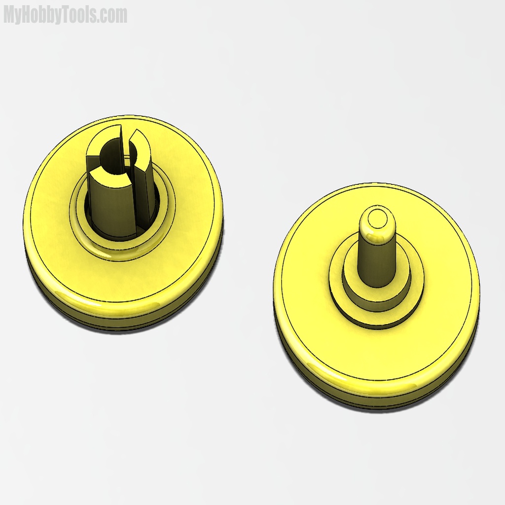 Bearing Caps for Fidget Spinner (8x22x7mm Ball Bearing)