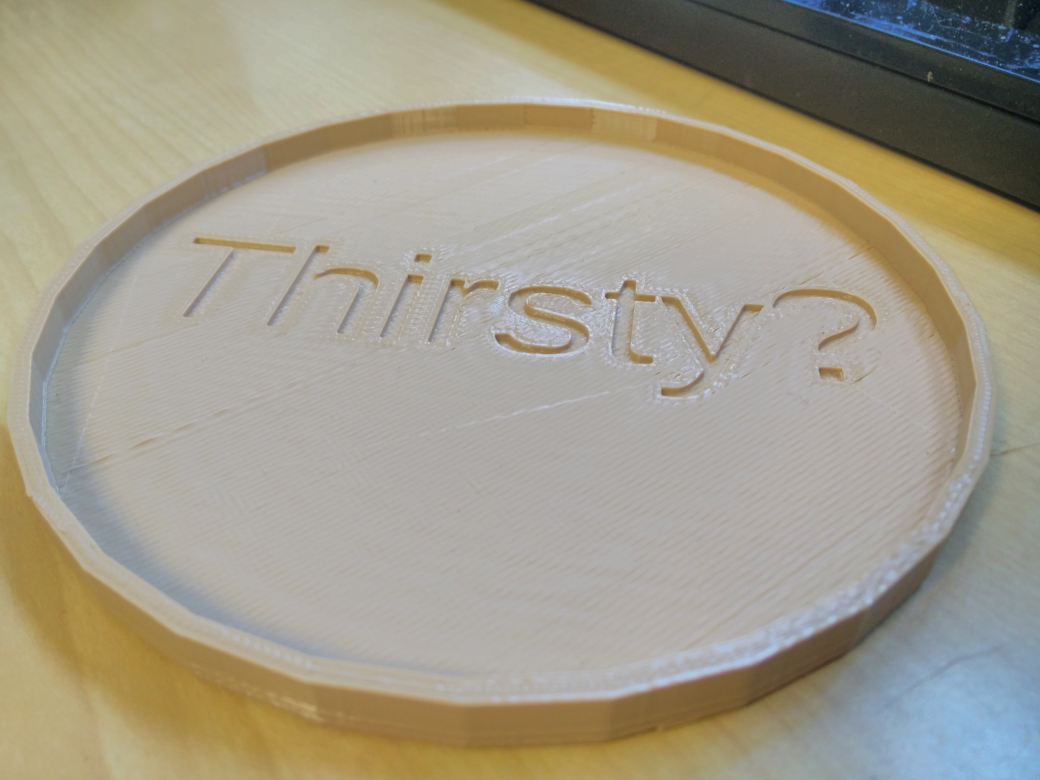 Customizable Coaster