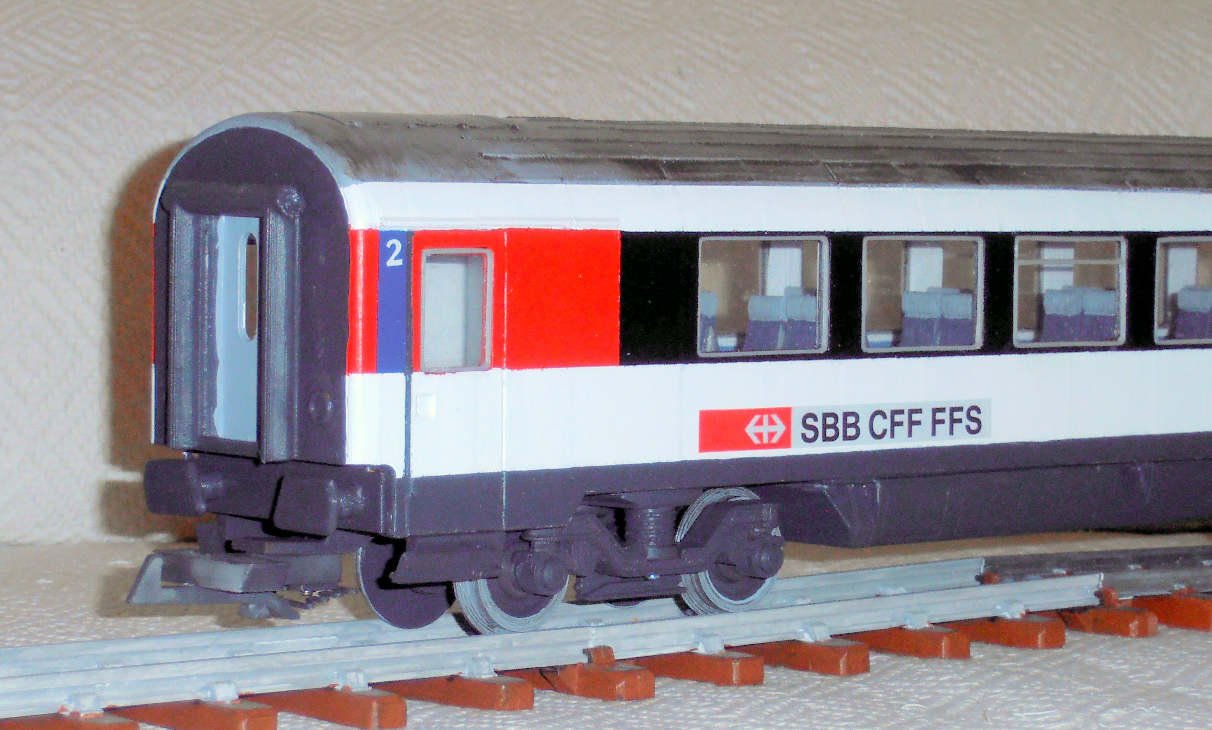 Personenwagen SBB Eurocity 1:32 / 45mm (LGB)