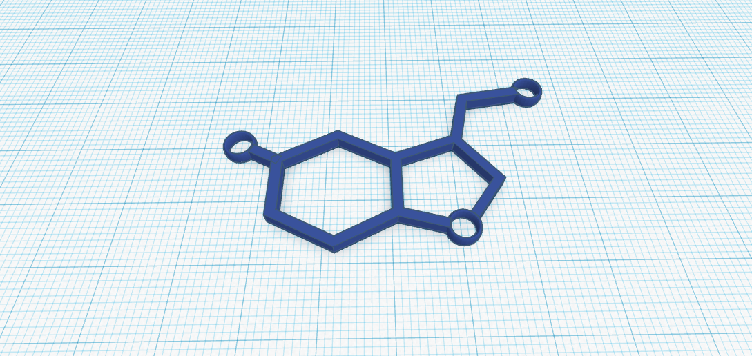 Serotonin Molecule