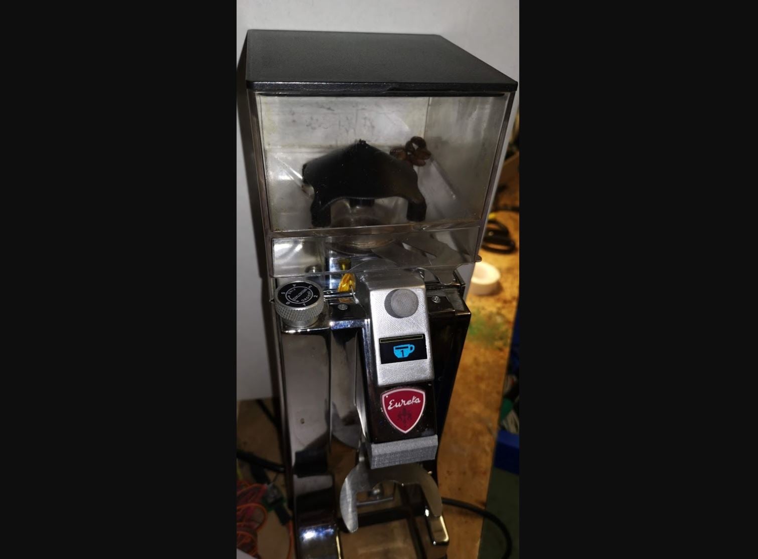 Eureka Mignon Grinder Arduino OLED Timer Frame