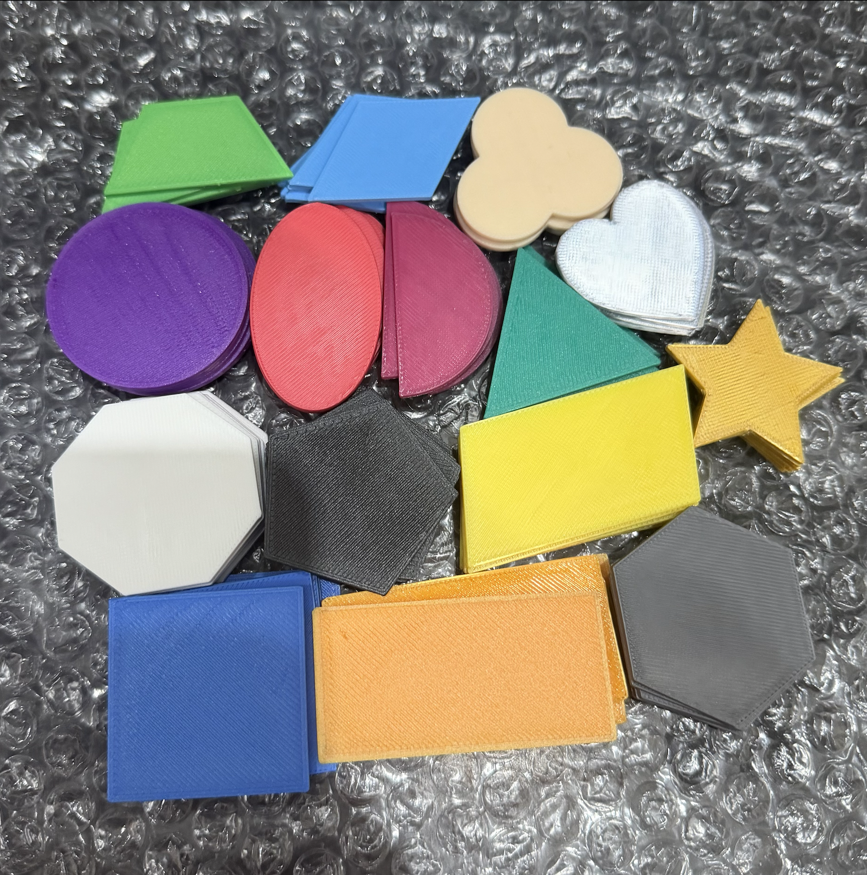 2D Classroom Shape Set