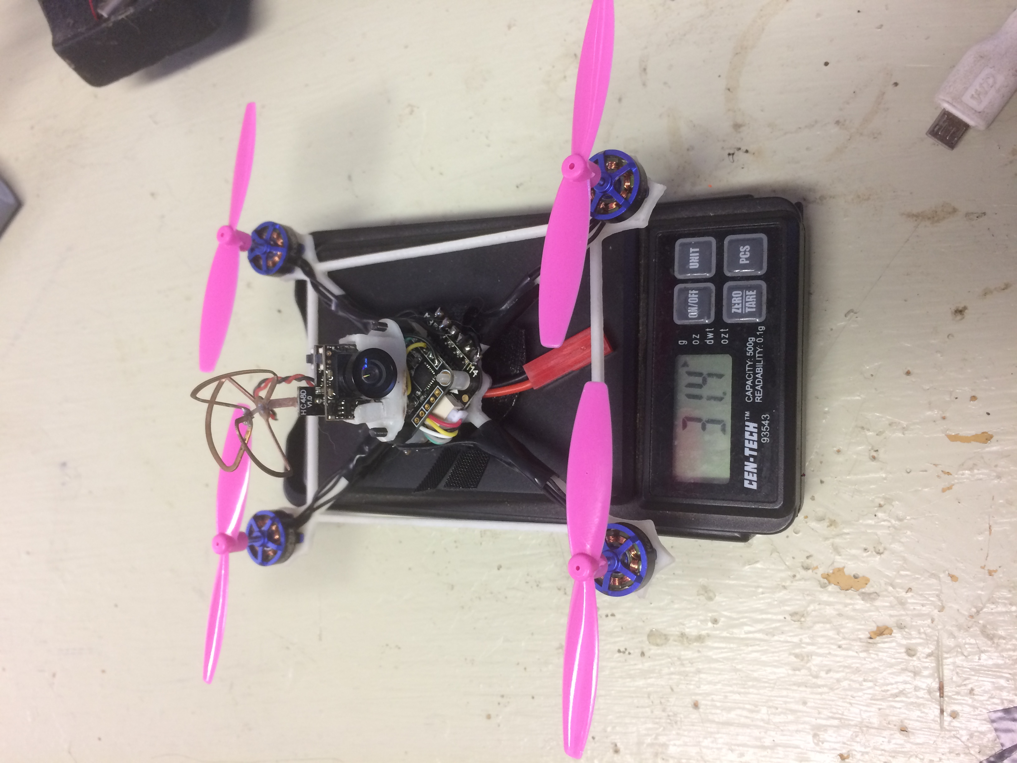 The Slice 16x16 micro brushless frame