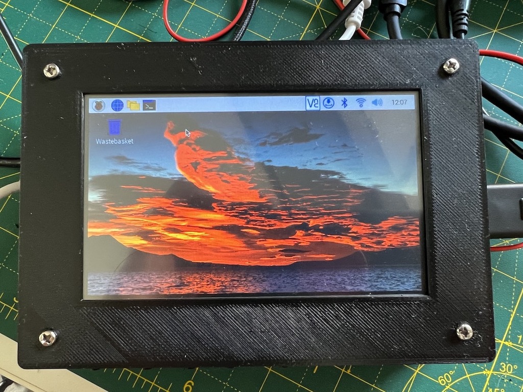 Case for HDMI 4 Pi: 5" Display w/Touch and Mini Driver 