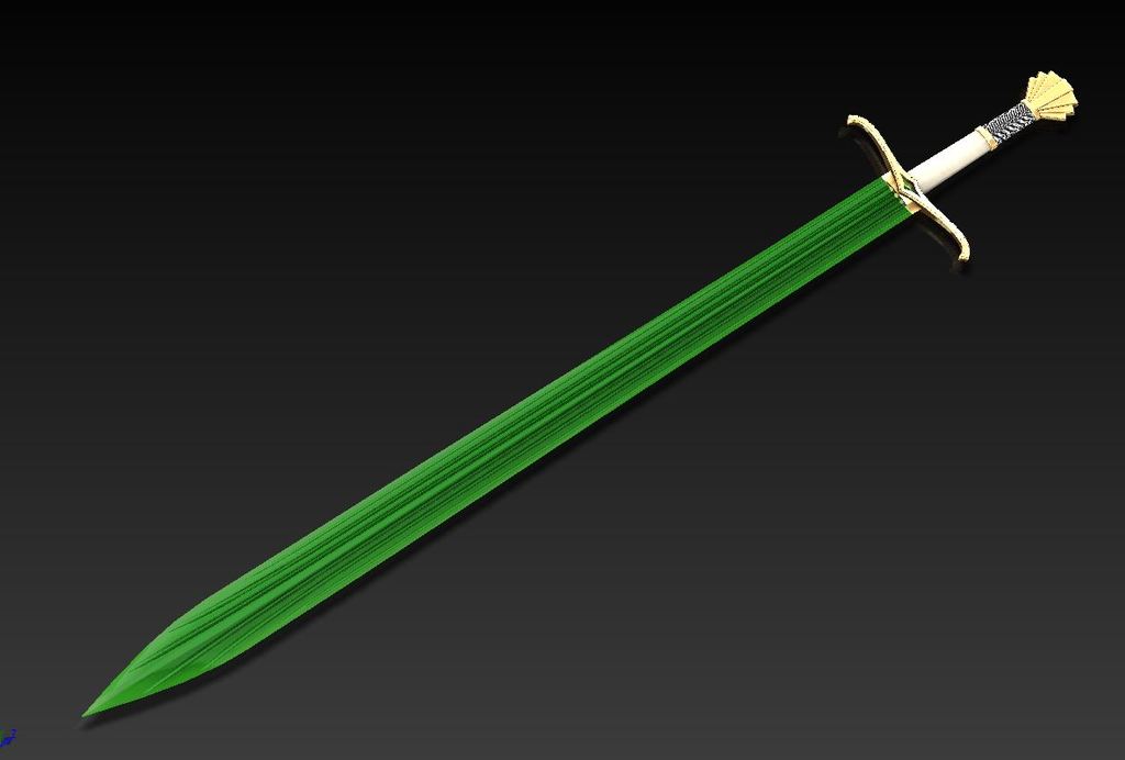 Skyrim Glass Sword Reinterpreted