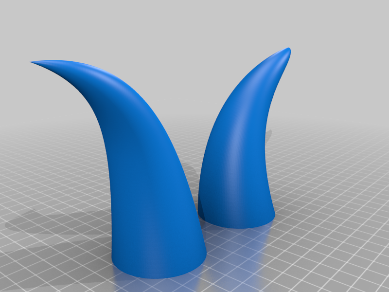 Pair of Devil horns