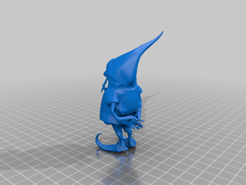 Printable gnome hands behind back