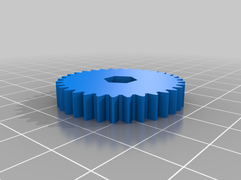 Hercules Extruder  3 to 1 Gears for Pancake Stepper