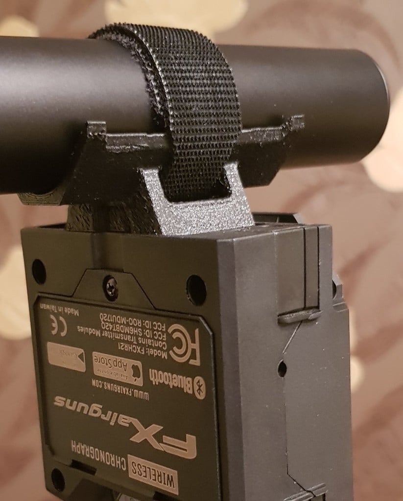 Fx Airguns Pocket Chronograph bracket for velcro