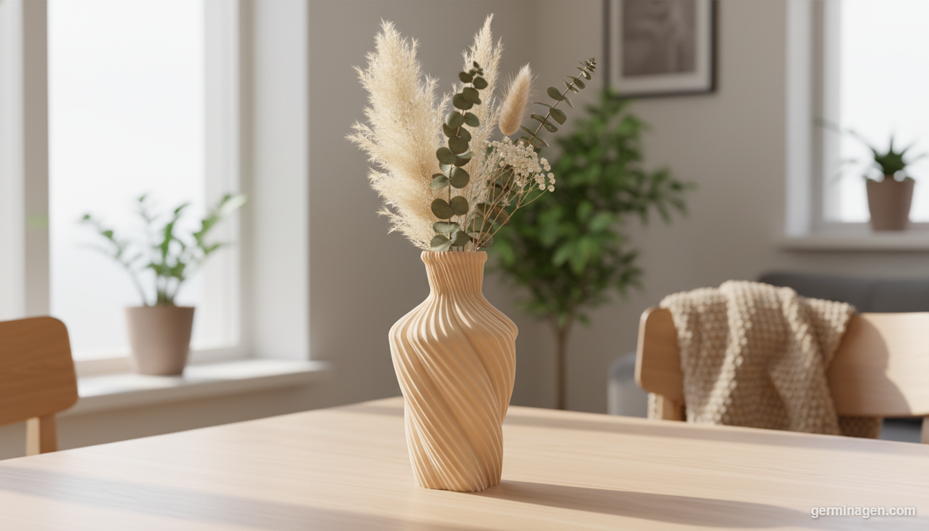 Clover Twist Planter - 0.72L Capacity