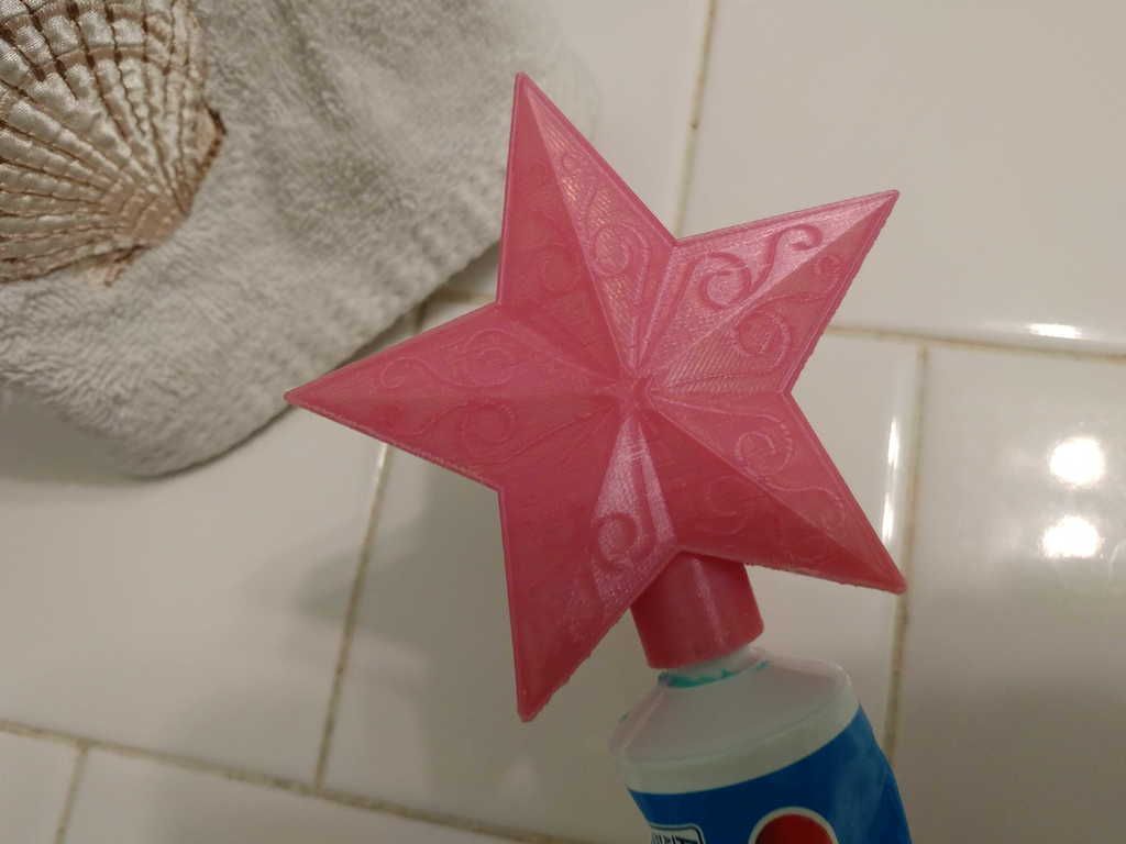 Star Toothpaste Cap