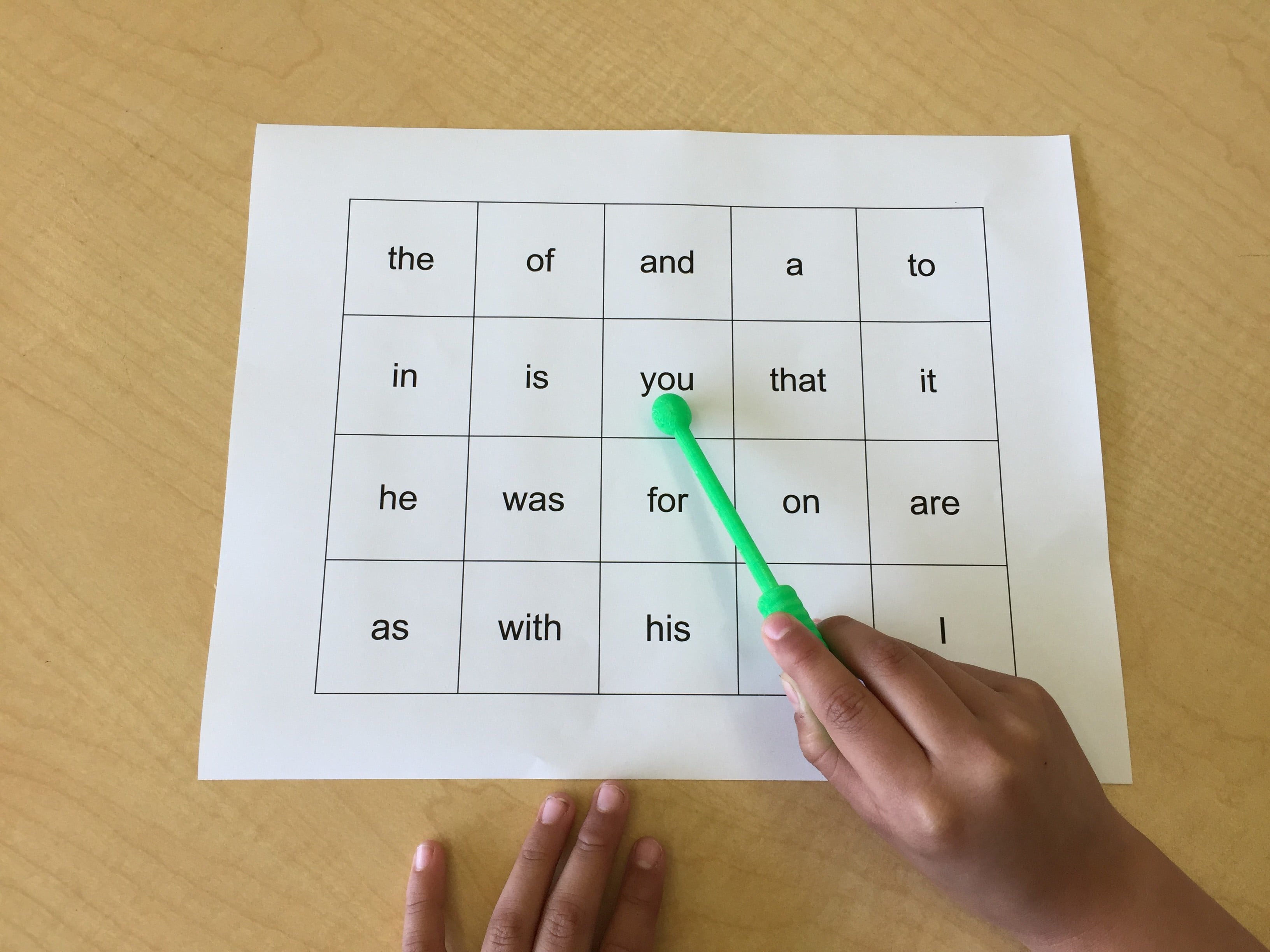 Sight Word Wand